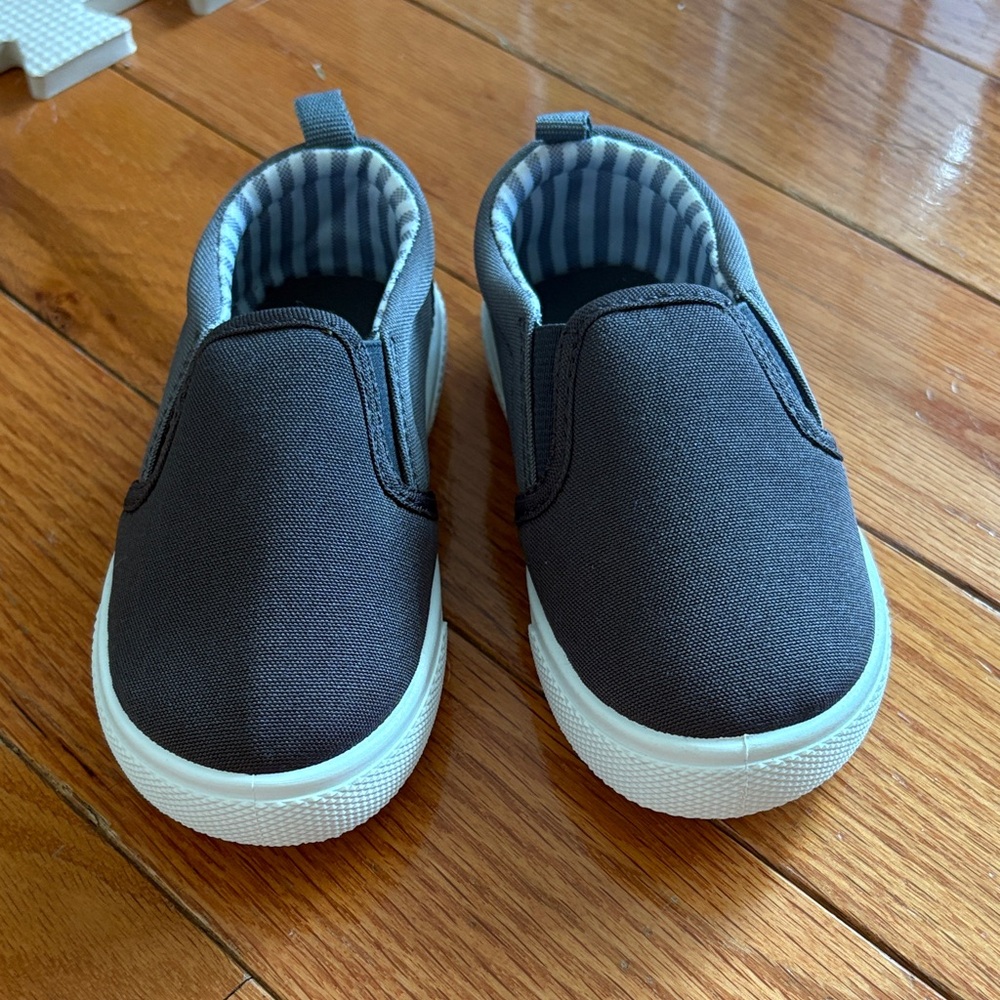 Carter's Black Slip-On Sneakers for Kids